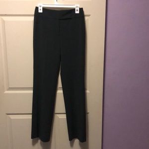 Elie Tahari gray/grey wide leg pants